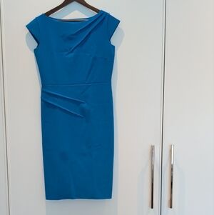 Chiara Boni Elegant Blue Midi Dress